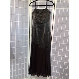 Vintage Cache Beaded Whimsigoth Fairycore Fairy Gown Cocktail Y2K Maxi Dress 6
